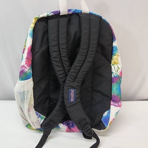 Jansport 5 Compartments Tie Dye Big Backpack Back to school - Picture 2 of 12